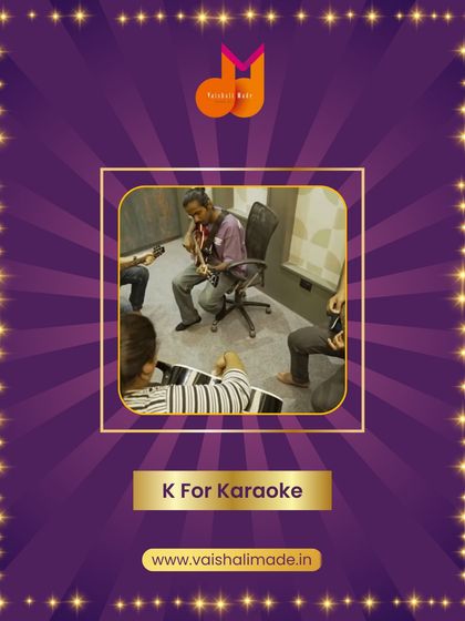 Highlighting our 'K for Karaoke' course. If you love to sing your favorite songs and want to build confidence for parties and events, this fun and practical course is perfect for you.