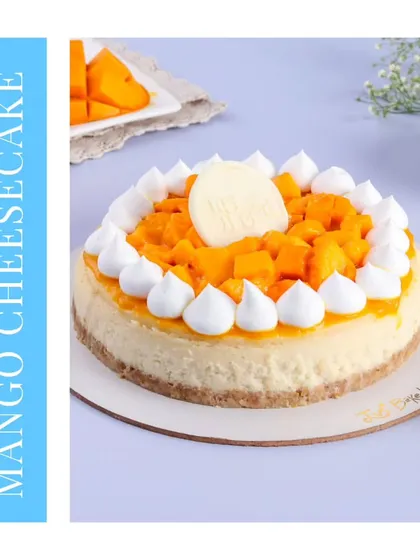 The king of fruits deserves a royal dessert. Our Mango Cheesecake has a velvety, baked cheesecake base and is topped with fresh mango pulp and generous chunks of Alphonso mangoes. It's a true taste of summer.