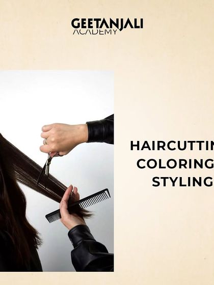 The core of our diploma covers haircutting, coloring, and styling, the three pillars of professional hairdressing.