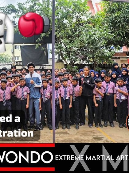 We conducted a Taekwondo demonstration for a local school, introducing the benefits of martial arts to the next generation.