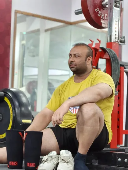 The aftermath of 50 reps of 180kg squats. This is the exhaustion that leads to growth.