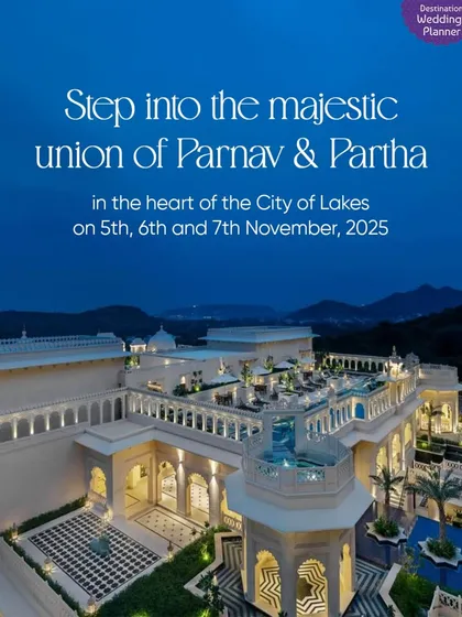 Step into the majestic union of Parnav and Partha at Aurika, set in the heart of the City of Lakes.