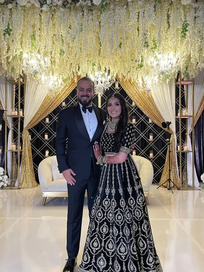 It is a privilege to dress clients for their most important moments. This sharp, sleek tuxedo was custom-made to be celebration-ready, ensuring a commanding presence at this beautiful black-tie event.