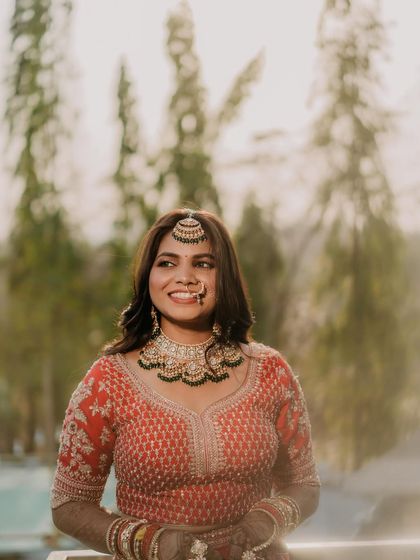 Timeless Red Lehenga Brides photo 18