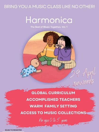 Our 6-week summer special, the "Harmonica" collection, is here. This poster gives you all the details on our global curriculum and accomplished teachers. Register soon.