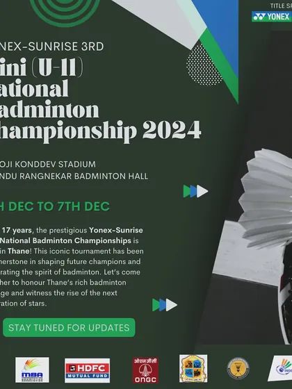 This announcement marked the return of the prestigious Mini National Badminton Championships to Thane after 17 years. Organizing such a significant event showcases my expertise in handling national-level logistics, compliance, and promotion.