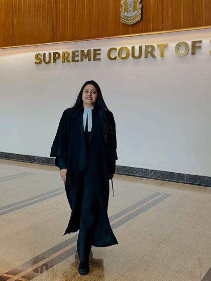 Walking through the main hall of the Supreme Court of India. This is where the nation's most critical legal battles are fought, and I am proud to be a part of it.