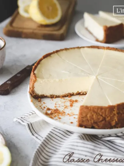 Experience our Classic Cheesecake, a testament to the beauty of pure ingredients. We use rich cream cheese and a crust made with real melted butter to achieve a dense, creamy texture that is simply unforgettable.