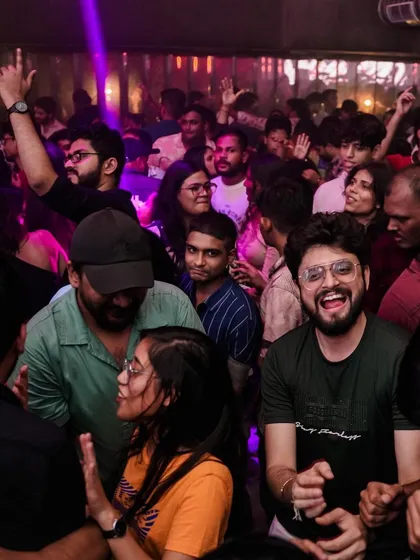 The crowd at Flo is always a mix of diverse and energetic people.