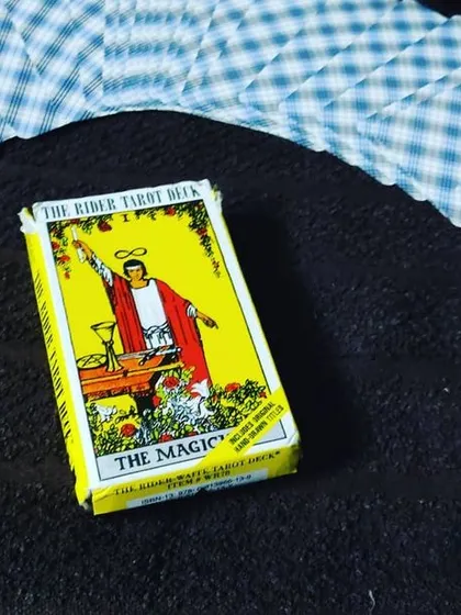 I work with the classic Rider-Waite Tarot deck, a trusted tool for divination and clarity. Its timeless symbolism provides straightforward answers to your most pressing questions about life, love, and career.
