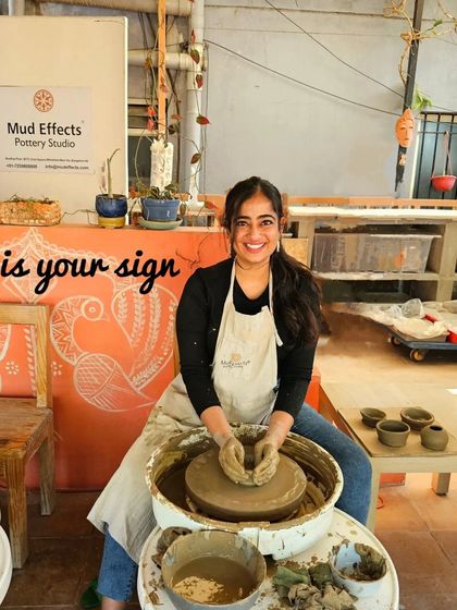 This is your sign to try something new. Come spend a weekend afternoon with me, get your hands dirty, and learn the beautiful art of wheel pottery.