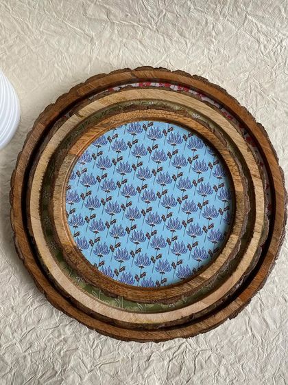 Neetikriti - Hand-Painted Home Decor & Personalized Gifts Hand-Painted Trays & Coasters photo 26