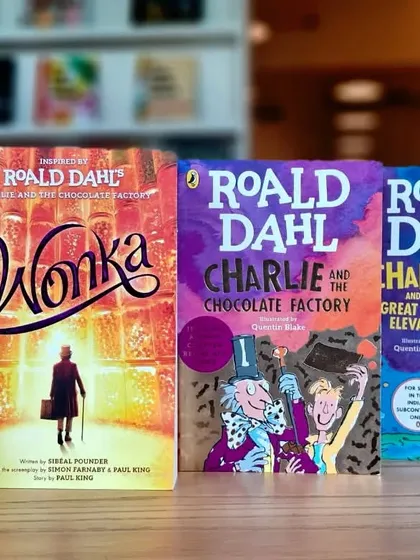 Dive into the world of 'Charlie and the Chocolate Factory' with these Roald Dahl classics. We even have the new 'Wonka' origin story.