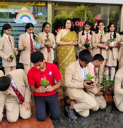 We believe in nurturing responsible global citizens. On Environment Day, our students actively participated in a sapling plantation drive, learning the importance of environmental stewardship and their role in creating a greener future.