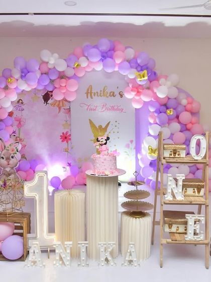 Satweek - Themed Birthday Party Decoration Enchanting Butterfly & Fairy Themes photo 12