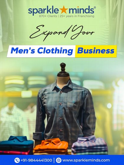 We help you grow your men's clothing business with a well-structured franchise model. As the men's fashion industry in India rises, franchising is the smartest way to expand your retail footprint.