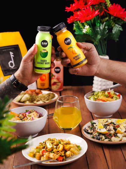 This season, we've partnered with Raw Pressery to offer the ultimate blend of nutrition and freshness. Enjoy our wholesome meals with their delicious, healthy beverages.