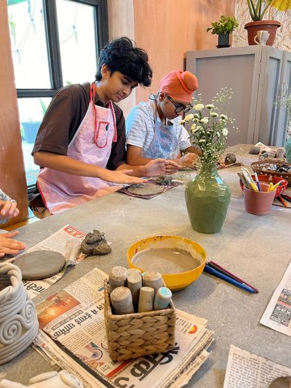 Looking for a birthday party idea with a twist? Our studio provides a fun, relaxing, and out-of-the-box celebration where kids can get creative and make their own party favors.