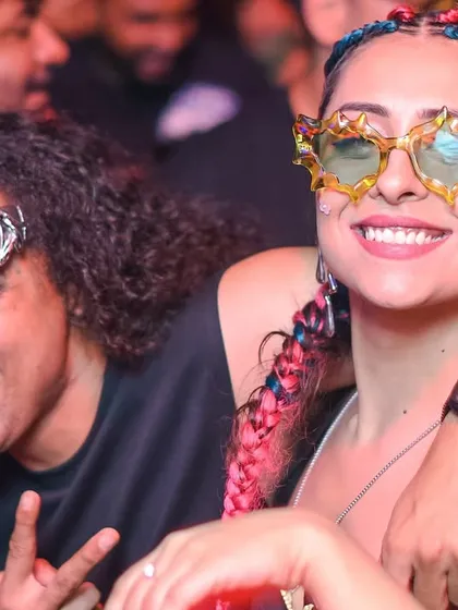 The crowd is always a vibe, with unique styles and big energy.