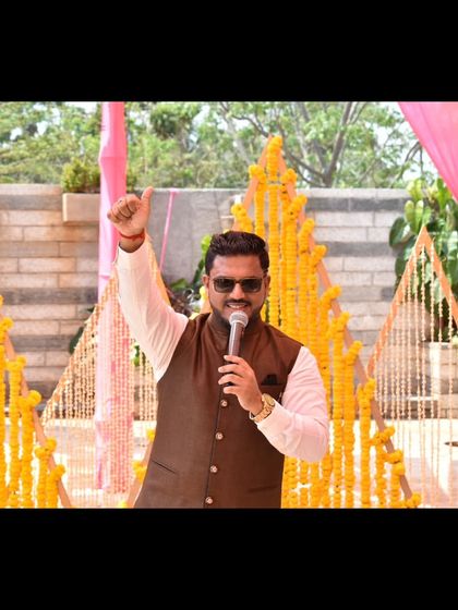 Emcee Pramod - Wedding Emcee & Host The Emcee In Action photo 52