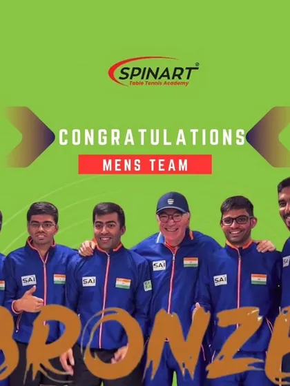 Our men's team with their hat-trick bronze medal at the Asian Championship. Their consistent performance shows that our training methods work at the highest level.