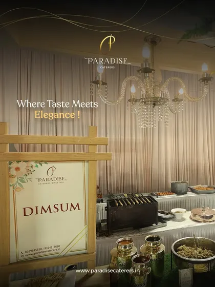 Where taste meets elegance. Our live dimsum station is a popular choice for events, offering steamed and fried dumplings with a variety of fillings and sauces.