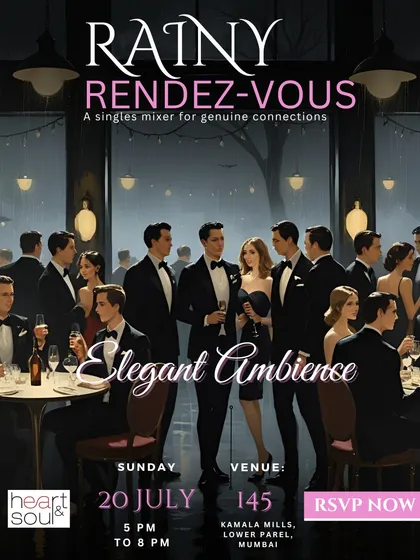 The elegant ambiance is a crucial part of the Heart & Soul experience. I choose venues that are stylish and comfortable to ensure everyone feels relaxed and ready to connect.