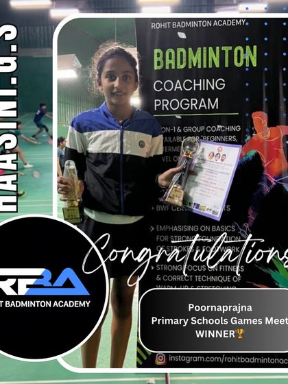Rohit Badminton Academy - High Performance Badminton Training Our Champions: A Legacy of Wins photo 53