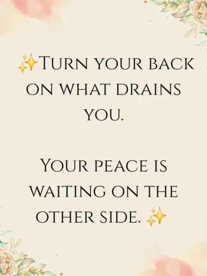 The Eight of Cups is about reclaiming your peace. Turn your back on what drains you; your tranquility is waiting on the other side.