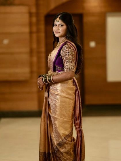Anthariya by Nidhi Gowda - Custom Bridal & Occasion Wear Grand Bridal Sarees & Muhurtham Wear photo 28