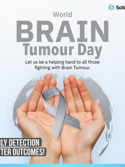 This post for World Brain Tumour Day serves as a call to action for early detection. We emphasize that identifying signs and symptoms early leads to better treatment outcomes and offer our support to those fighting the disease.