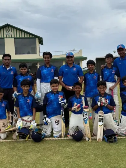 A team portrait on the field before a big match. Dressed in their full academy kit, our players learn the importance of unity, discipline, and representing their team with pride.