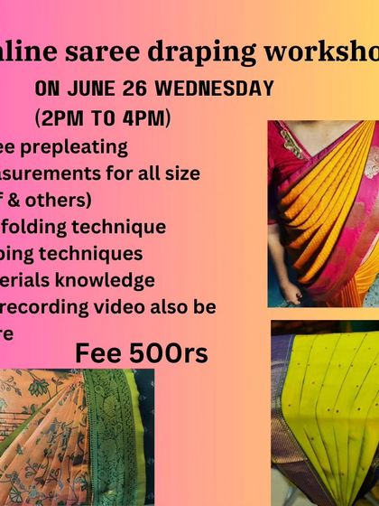 This workshop provided a pre-recorded video for students to refer back to after the class.