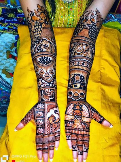 Bunty Rajasthani Mehandi - Bridal Mehendi Classic Rajasthani & Traditional Motifs photo 14