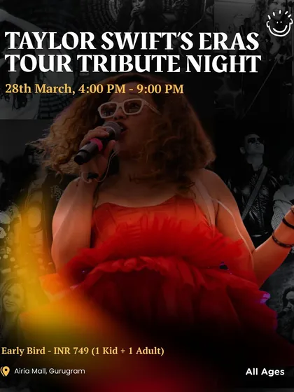 Another poster for the Taylor Swift tribute night, a part of the weekend fun I curate.
