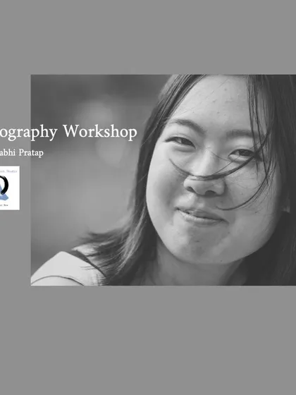 This is the main visual for my general beginner photography workshop. If you're feeling a bit lost with your camera, this is the perfect place to start. My goal is to help you feel comfortable and creative.