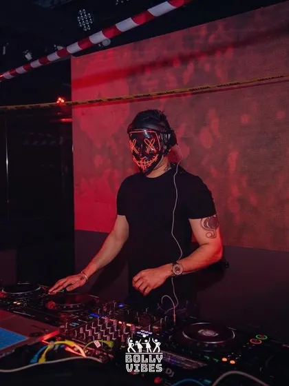 Getting into the spirit of a themed night. For this Halloween 'Bolly-ween' party, I joined the crowd in dressing up while spinning a spooky mix of Bollywood, R&B, and Top 40 hits.