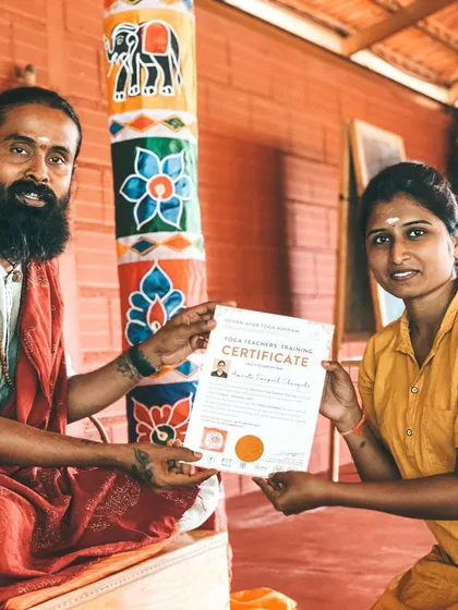 Completing your 300-hour training is a profound achievement. I take great pride in presenting each graduate with their internationally recognized Yoga Therapy Teacher Training certificate, marking the start of their new chapter as a healer.