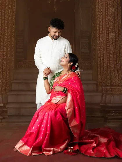 Abhinandan Photography - Maternity Photography Timeless Saree Portraits photo 3