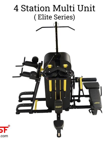 A rear view of the 4-Station Multi-Unit, showing its compact and efficient design.