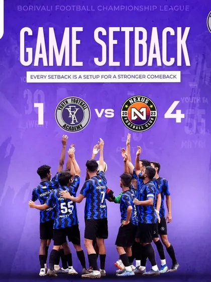 A game setback is a setup for a stronger comeback. We learn from our 1-4 loss against Nexus FC and will come back stronger.