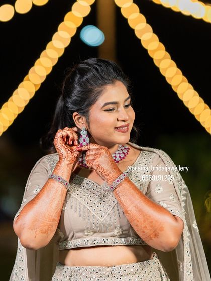 Prema - Bridal Jewellery Rental Happy Brides: Sparkling AD & Stone Sets photo 10