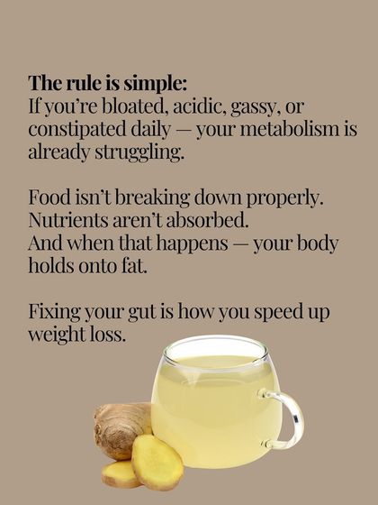 If you're bloated, gassy, or constipated daily, your metabolism is already struggling. Fixing your gut is the first step to speeding up weight loss.
