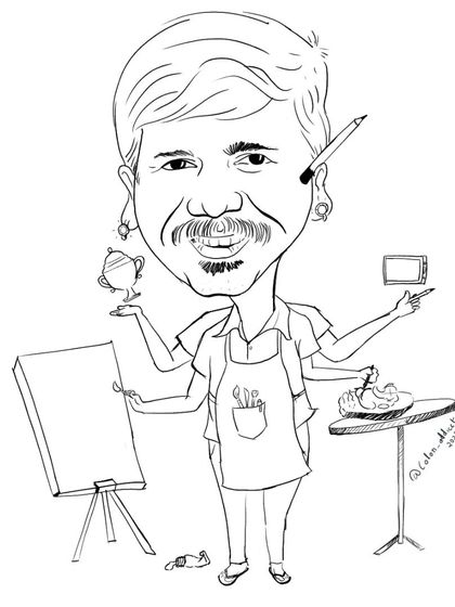 Kalaa Rahasya - Custom Portraits & Illustrations Digital Caricatures & Gifts photo 11