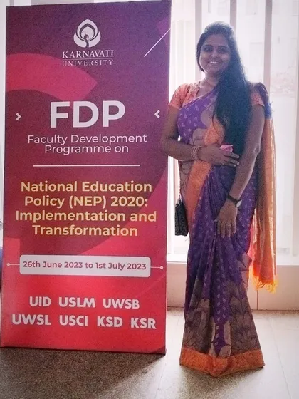 At Karnavati University for a Faculty Development Programme on the National Education Policy (NEP) 2020. I address the common fears and practical challenges around its implementation.