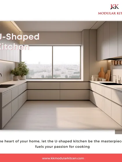 A U-shaped kitchen is a masterpiece that fuels your passion for cooking. This layout provides ample storage, a seamless workflow, and a modern aesthetic, transforming your cooking space.