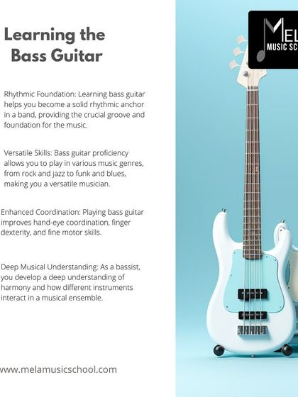 Mela Music School - Musical Instrument Lessons Strum, Pick, and Groove: Guitar & Bass photo 8