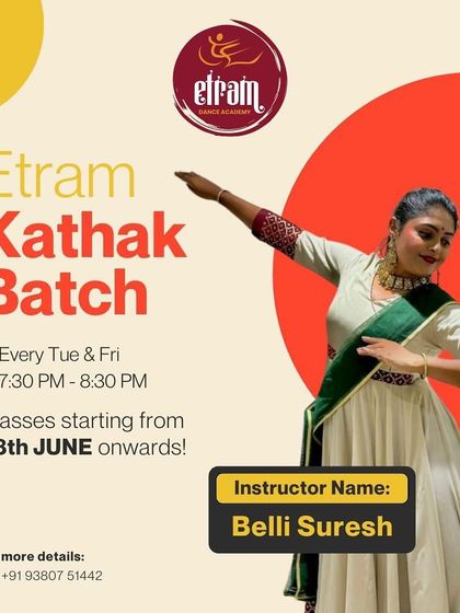 Etram Dance Academy - Dance Classes & Workshops Kathak & Classical Traditions photo 5