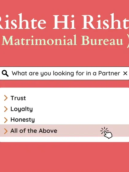 What are you looking for in a partner? Trust, loyalty, honesty? We help you find all of the above.