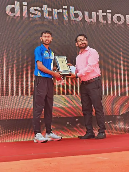 A proud moment for one of our elite runners, winning the Greater Bengaluru Bidadi Half Marathon. It's a privilege to support such talented athletes on their journey to the top.